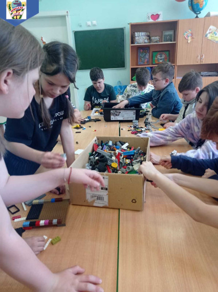 Мастер-класс работы с LEGO.